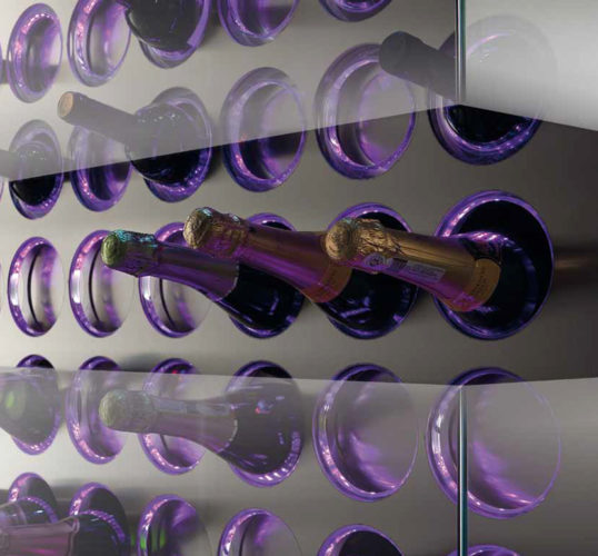 Slide opening Wine Storage