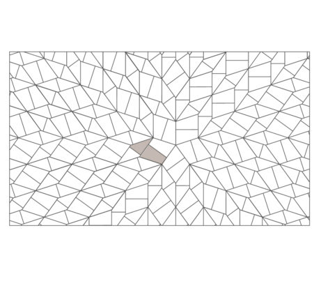 Slide Geometric Laying Pattern - Radial