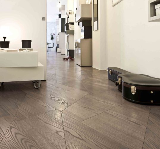 Sustainable geometric Oak Wooden Flooring