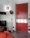 Red Knuckle Hinge Security Door