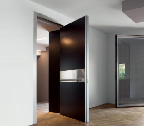 Black and steel contemporary Security