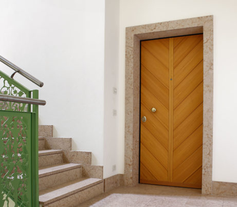 Wood clad Security Door