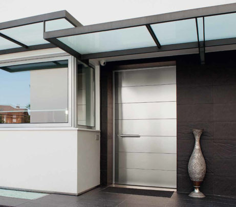 Steel Pivot Front Door with C4SR