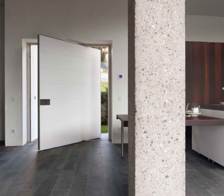 Architectural Entrance Security in white