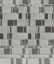 Grey tiled Door Mosiac