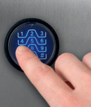 Electronic Door with Keypad