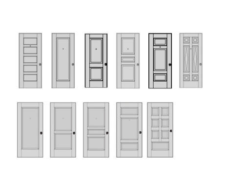 Classic Door Models from Oikos