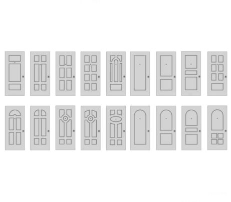 Glass Door Models from Oikos