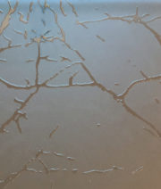 Crack patterned glass Door Finish