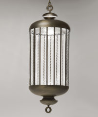 Fata Morgana Pendant Light Handing Lantern in Antique Bronze