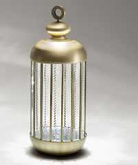 Standing Lantern for Outdoors & Indoors