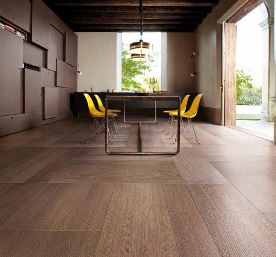 Bluebell Architectural Design Products Foxtrot engineered wooden designer flooring dark oak