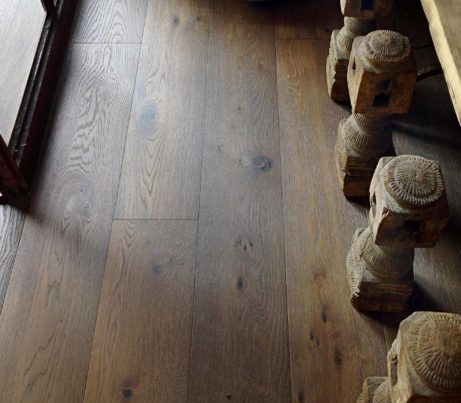 Dark Rustic Oak Flooring