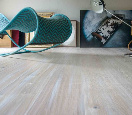 Engineered Oak Flooring in White