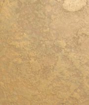 Faux Wall Finish with appearance of Beaten Gold.