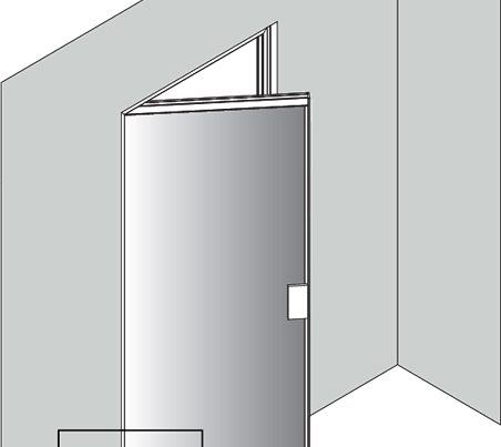 Quadra Pivot Door