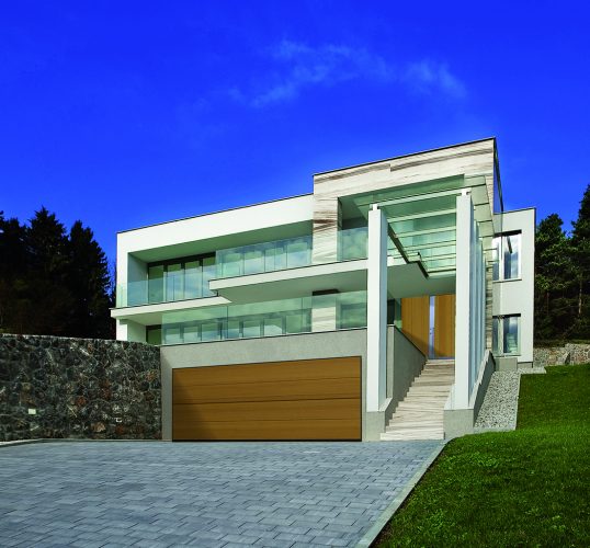 Emi Overlap Plus Garage Door Contemporary Garage Designer Door