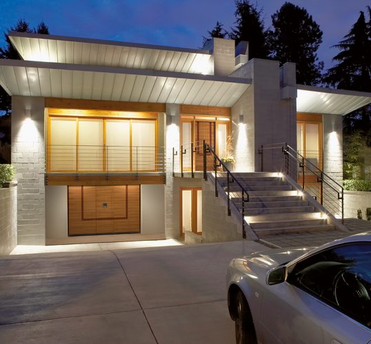 TAU Contemporary Garage Designer Door